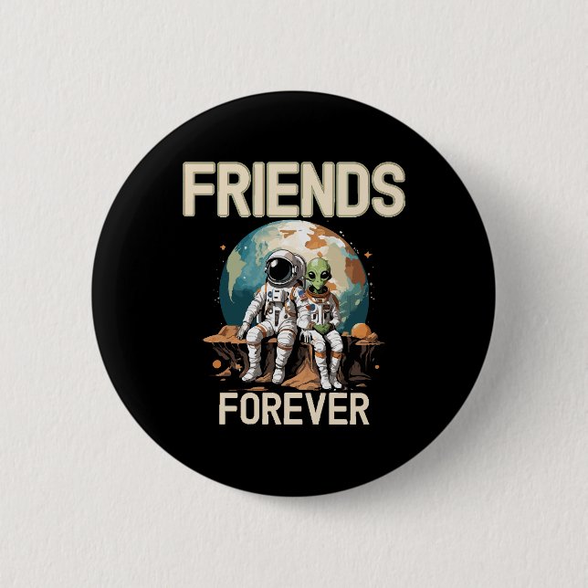 Die besten Freunde für immer Button (Vorderseite)