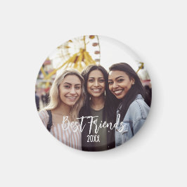 Die besten Freunde für immer Foto Besties Geburtst Magnet