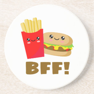 Die besten Freunde für immer Getränkeuntersetzer