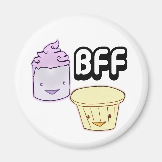 Die besten Freunde für immer Magnet (Vorne)