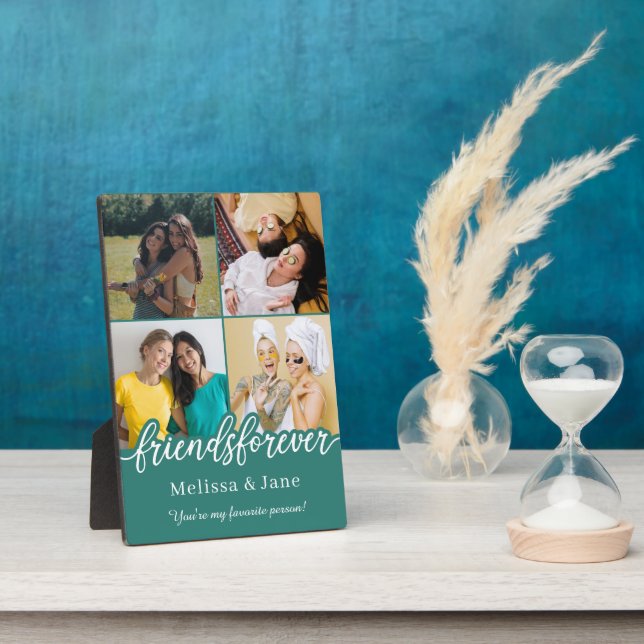 Die besten Freunde für immer niedlichen 4 Fotos sa Fotoplatte (Seite)