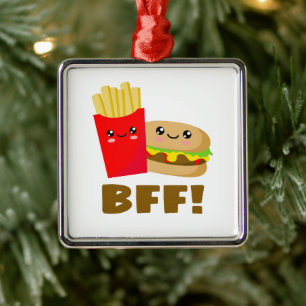 Die besten Freunde für immer Ornament Aus Metall