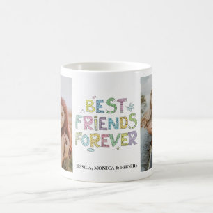 Die besten Freunde für immer Personalisierte Foto  Kaffeetasse