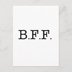 Die besten Freunde für immer Postkarte