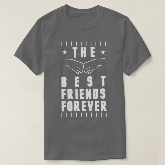 Die besten Freunde für immer T-Shirt (Design vorne)