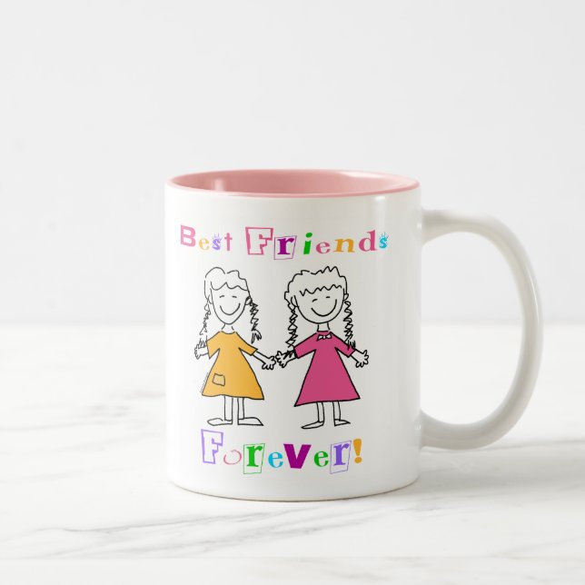 Die besten Freunde für immer Tasse (Rechts)