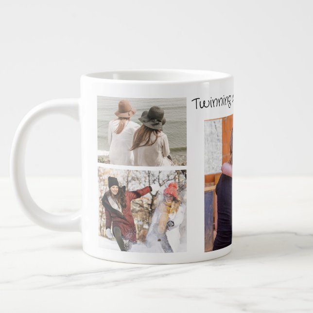 Die besten Freunde für immer trendy zu meiner best Jumbo-Tasse (Links)