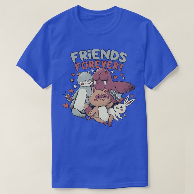 Die besten Freunde für immer von Tobe Fonseca T-Shirt (Design vorne)