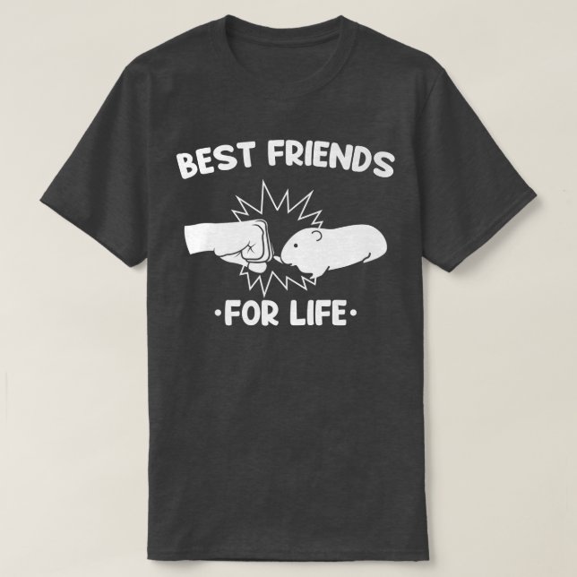 Die besten Freunde für lebenslange Guinea T-Shirt (Design vorne)