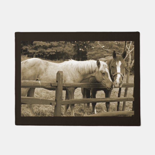 Die besten Freunde Fußmatte (Vorderseite)