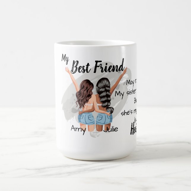 Die besten Freunde Kaffee-Tasse Kaffeetasse (Mittel)