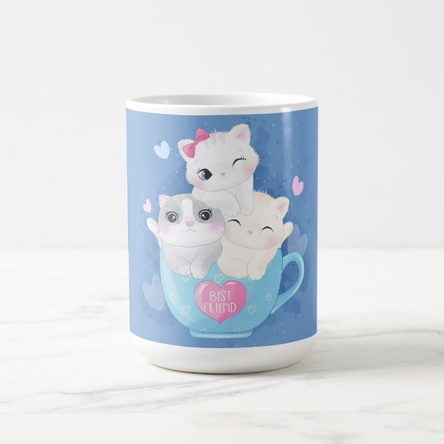 Die besten Freunde Kaffee-Tasse Kaffeetasse (Mittel)