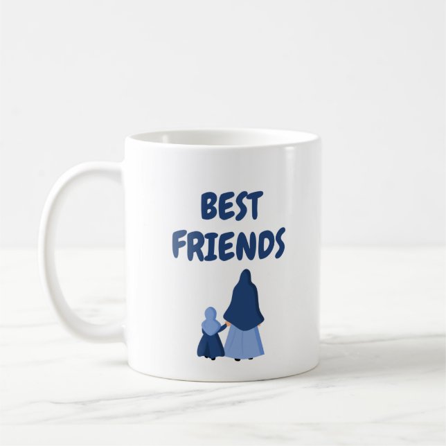 Die besten Freunde Kaffeetasse (Links)