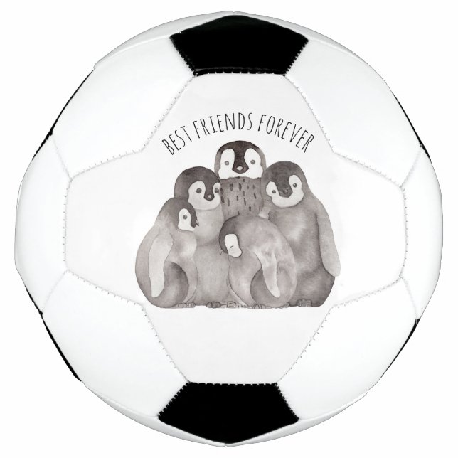 Die besten Freunde Kaiserpinguine Fußball (Vorderseite)