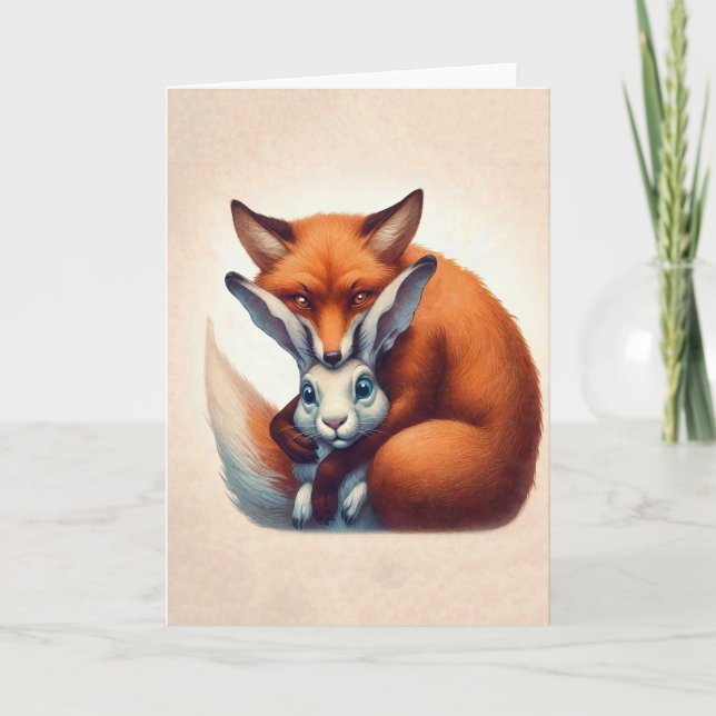 Die besten Freunde Karte (Vorderseite)