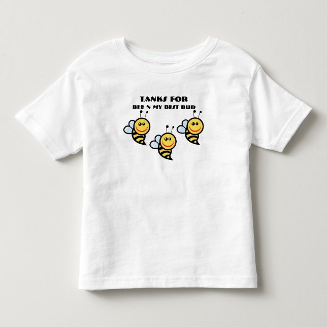 Die besten Freunde - Kleinkind T-shirt (Vorderseite)