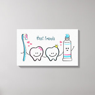 Die besten Freunde Leinwanddruck