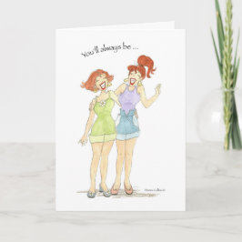 Die besten Freunde mit der Girls Card Karte