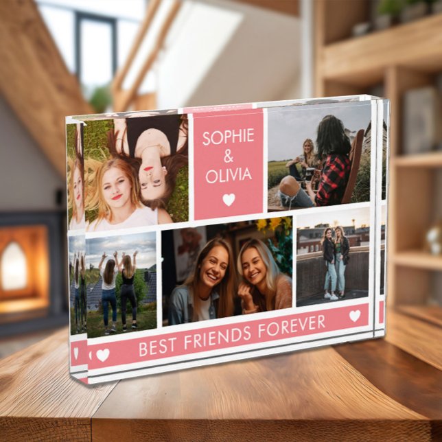 Die besten Freunde Personalisiert Fotoblock (Best Friends Photo Block)