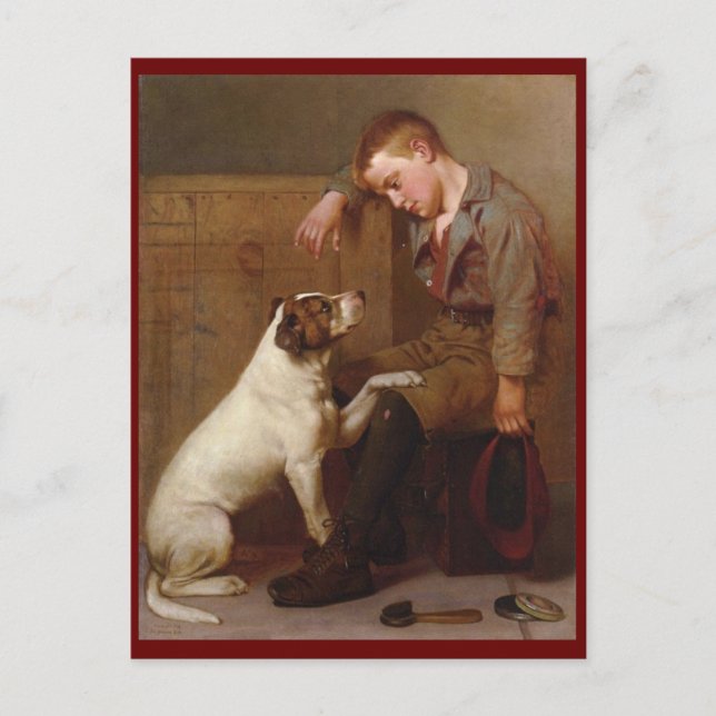 Die besten Freunde Postkarte (Vorderseite)