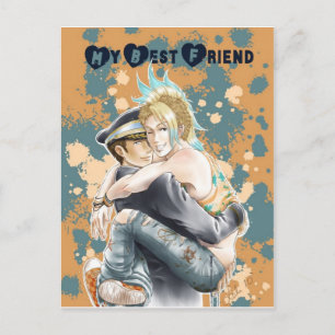 Die besten Freunde Postkarte