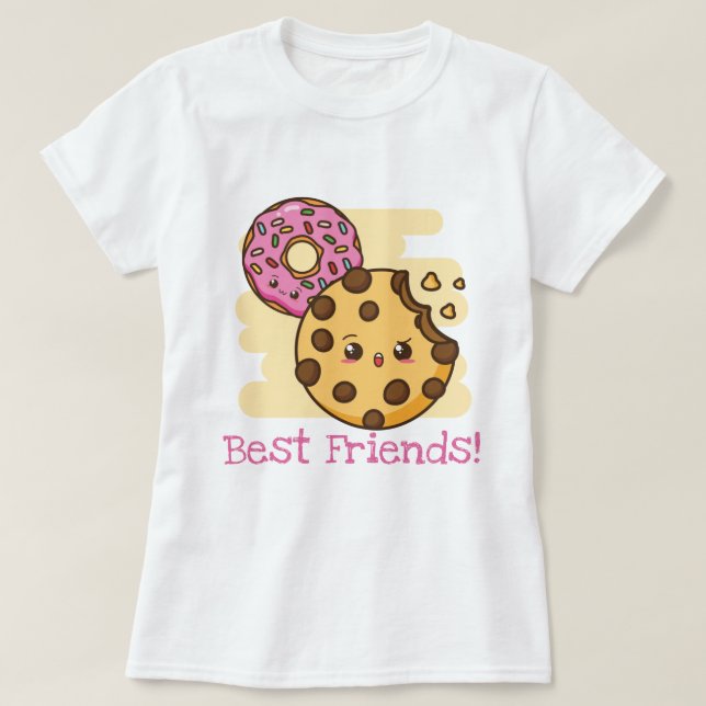 Die besten Freunde T-Shirt (Design vorne)