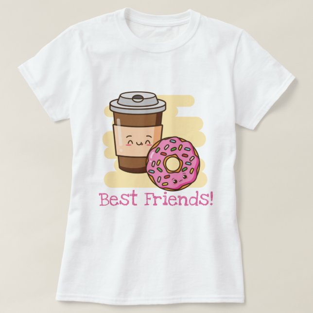 Die besten Freunde T-Shirt (Design vorne)