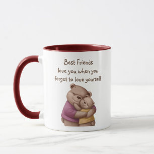 Die besten Freunde Teddy Bären Liebe Sie Inspirati Tasse
