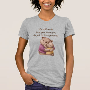 Die besten Freunde Teddy Bears Liebe Sie Inspirati T-Shirt