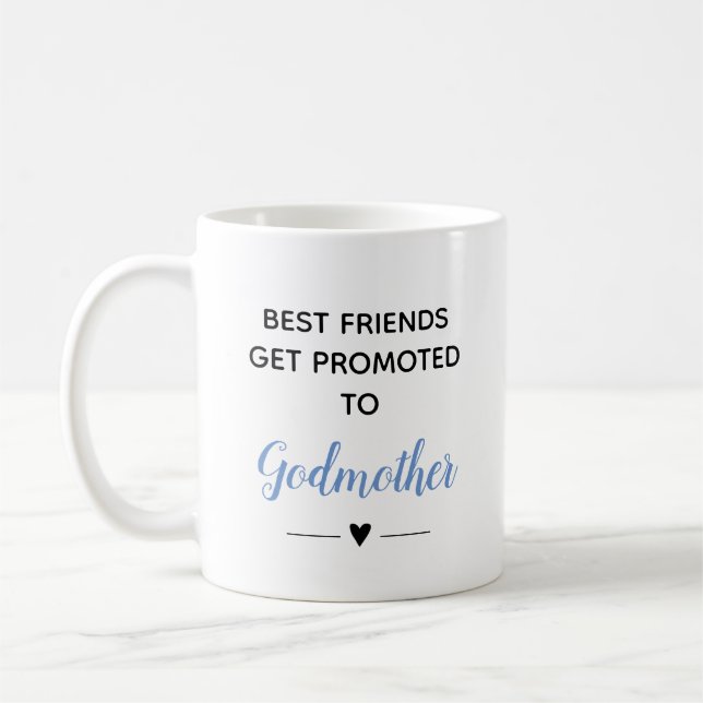 Die besten Freunde werden zu Godmutter Blue beförd Kaffeetasse (Links)