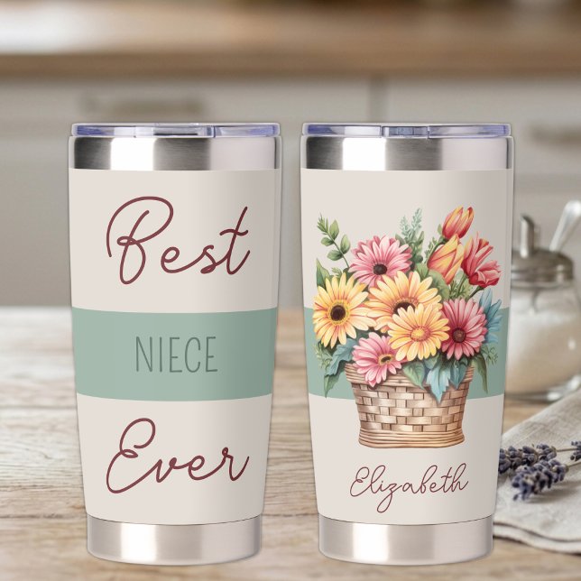 Die besten gerbernen Blume je Thermobecher (Von Creator hochgeladen)