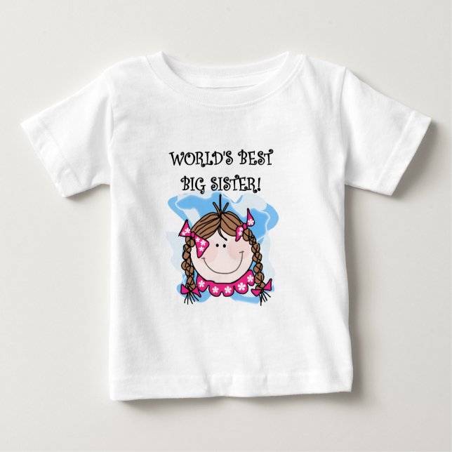 Die besten Geschenke und Geschenke der brünetten W Baby T-shirt (Vorderseite)