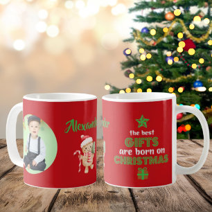 Die besten Geschenke werden an Weihnachten geboren Kaffeetasse