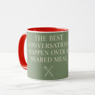 Die besten Gespräche Tasse