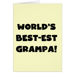 Die besten Grampa-T - Shirt der Black Text World g