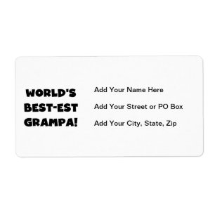 Die besten Grampa-T - Shirt der Black Text World g