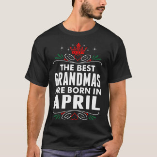 Die besten Grandmas sind in Hexenamadeus Geboren T-Shirt