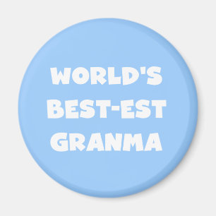 Die besten Granma Schwarz und Weiß der Welt Magnet