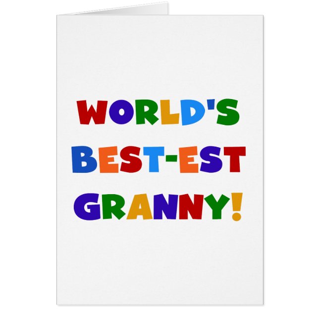 Die besten Granny-Bright-Farben der Welt (Vorne)