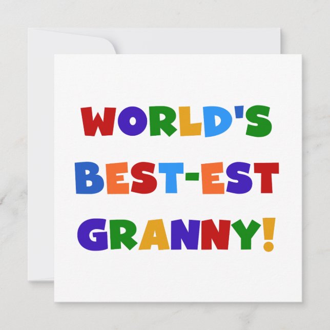 Die besten Granny-Bright-Farben der Welt (Vorderseite)