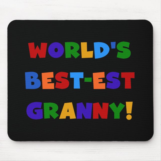 Die besten Granny-Bright-Farben der Welt Mousepad (Vorne)