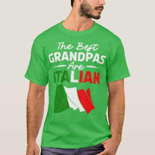 Die besten Großväter sind Italiener Opa T-Shirt