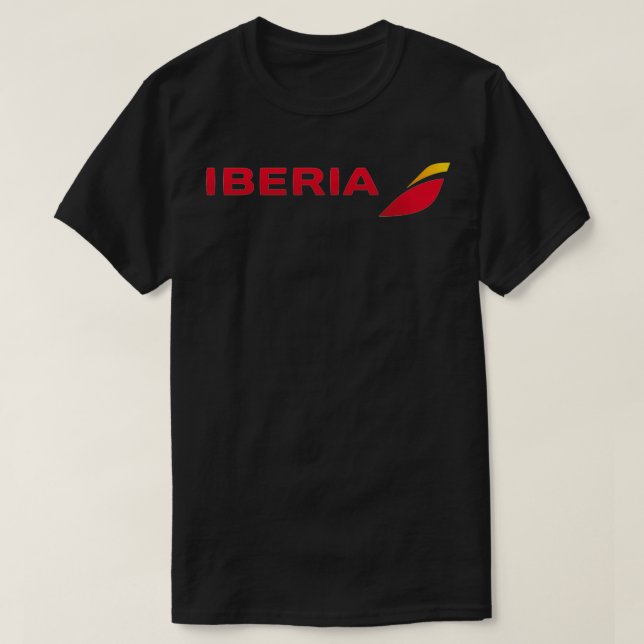 DIE BESTEN IN DER LUFT Iberia Airlines T-Shirt (Design vorne)