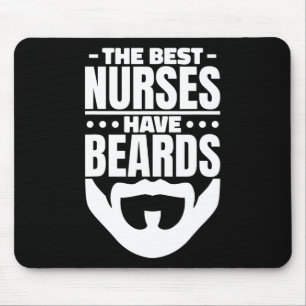 Die besten Krankenschwestern haben Bezeichnungen K Mousepad