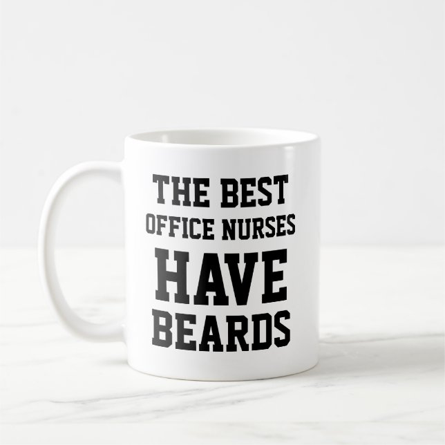 Die besten Krankenschwestern in den Büros haben Bä Kaffeetasse (Links)