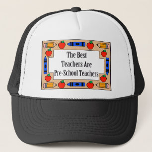 Die besten Lehrer sind Vorschule-Lehrer Truckerkappe