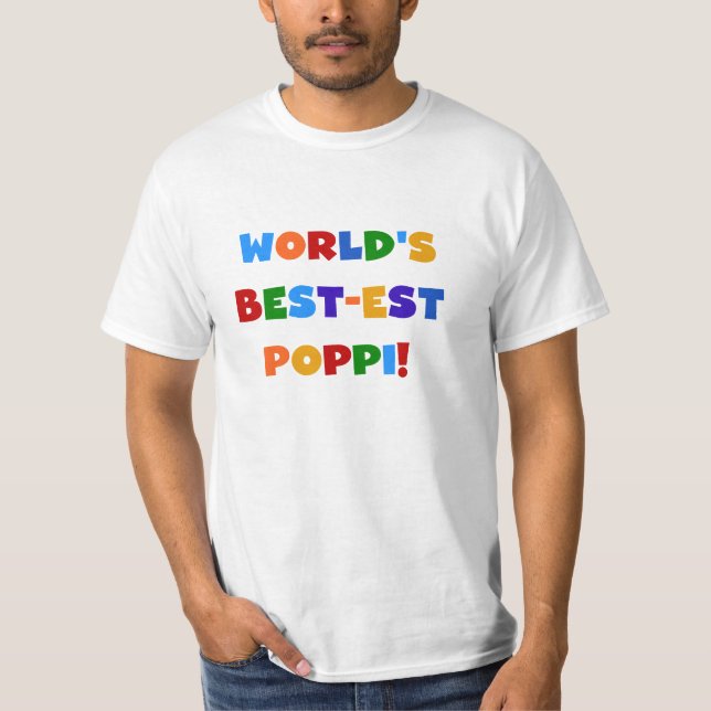Die besten leuchtenden Farben der Welt für Poppi T-Shirt (Vorderseite)