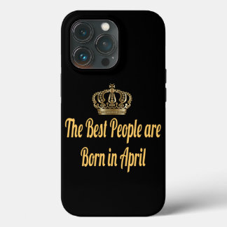 Die besten Leute sind im April Geboren. Case-Mate iPhone Hülle