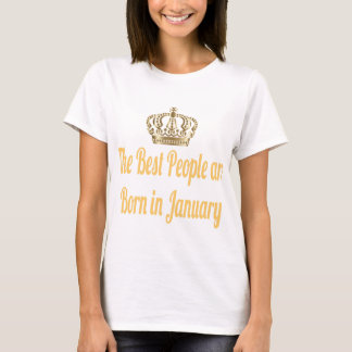 Die besten Leute sind im Januar Geboren T-Shirt