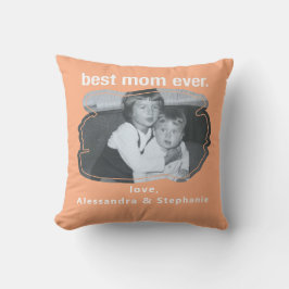 Die besten Mama-Foto-Sake-individuelle Namen pfirs Kissen